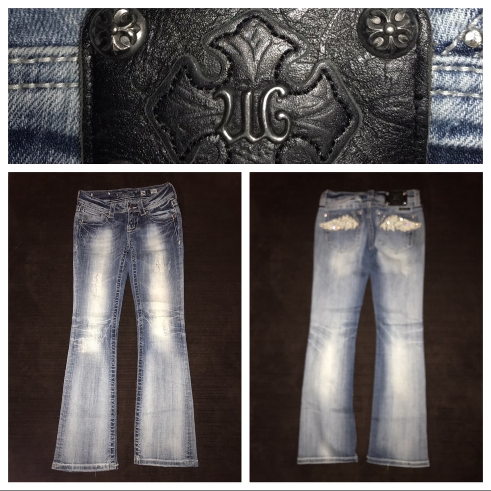 Miss Me Boot Cut Jeans size 26 Inseam 31